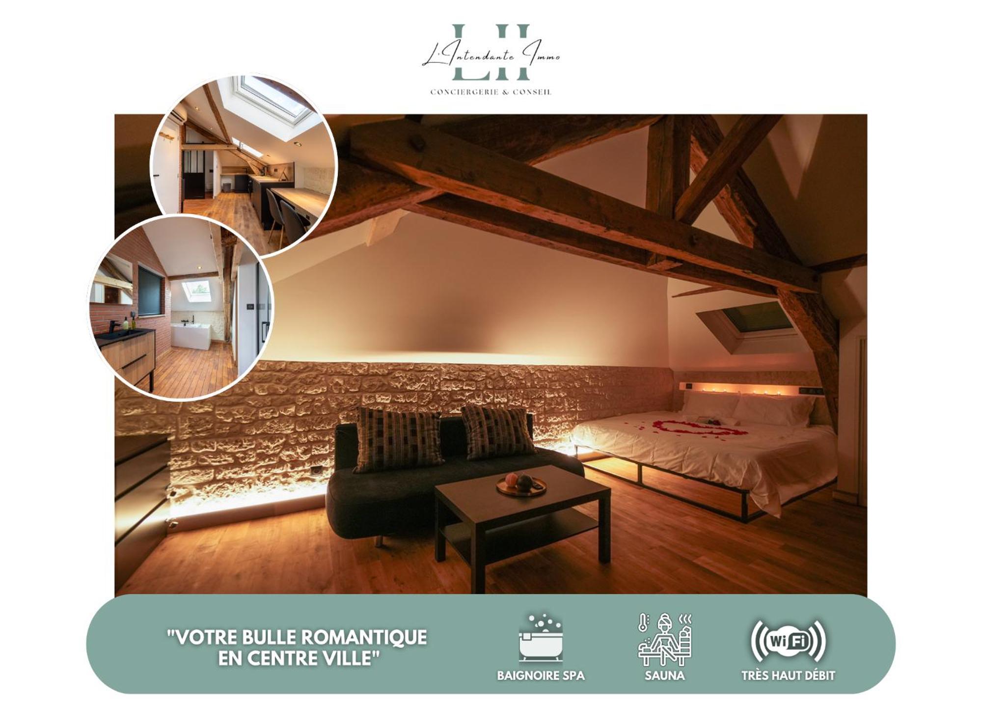 Evasion Chic, Spa Et Sauna Sous Les Toits Nancy Exteriér fotografie