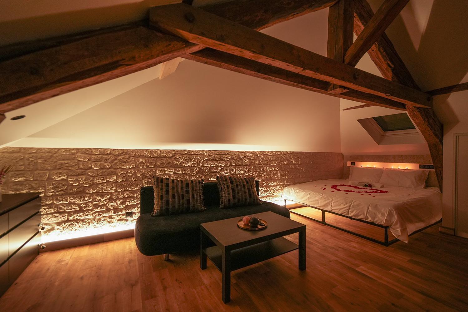 Evasion Chic, Spa Et Sauna Sous Les Toits Nancy Exteriér fotografie